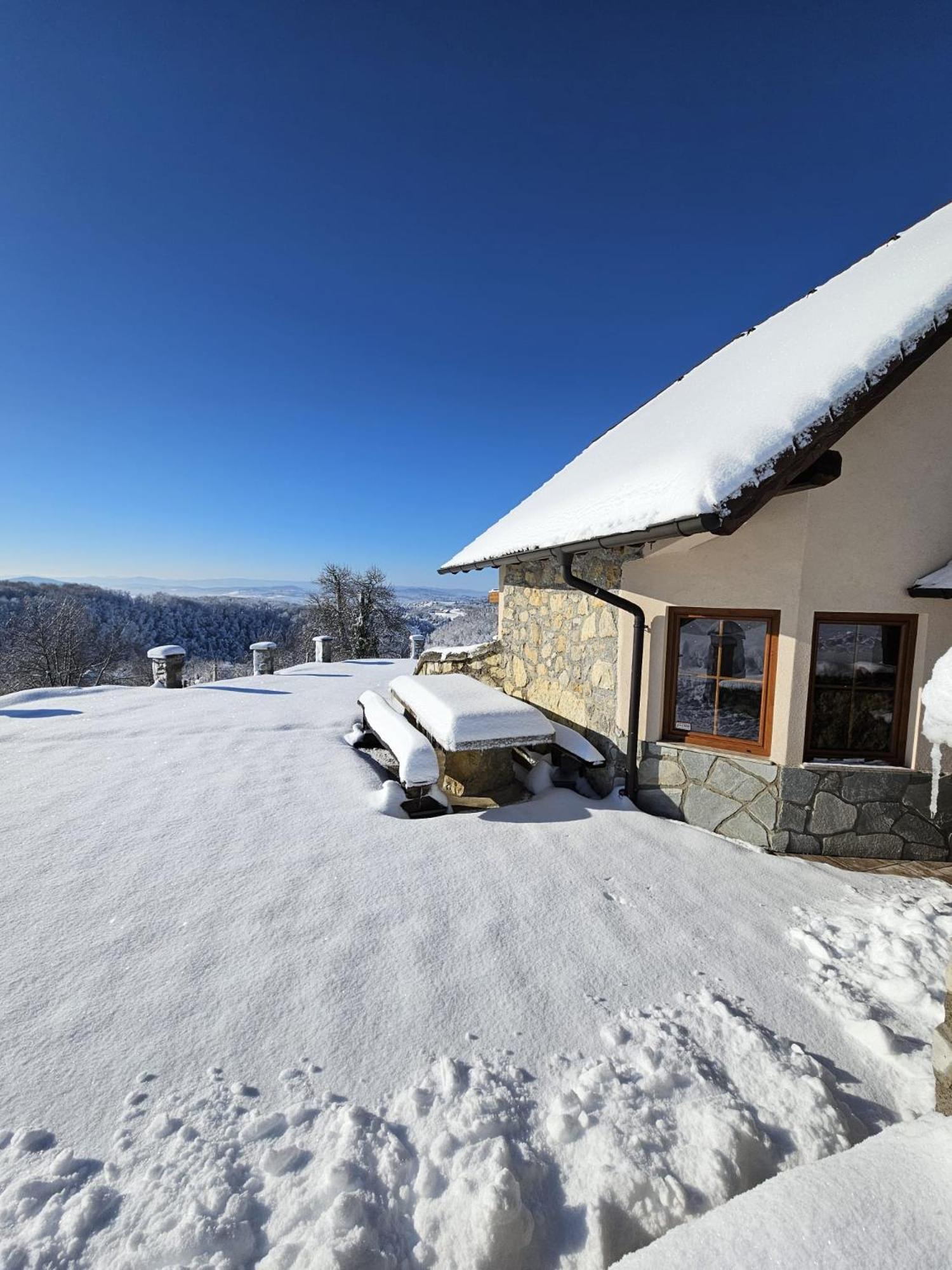Zerko Holiday Home - Vineyard Chalet With Sauna And Jacuzzi Free Mirna Dış mekan fotoğraf