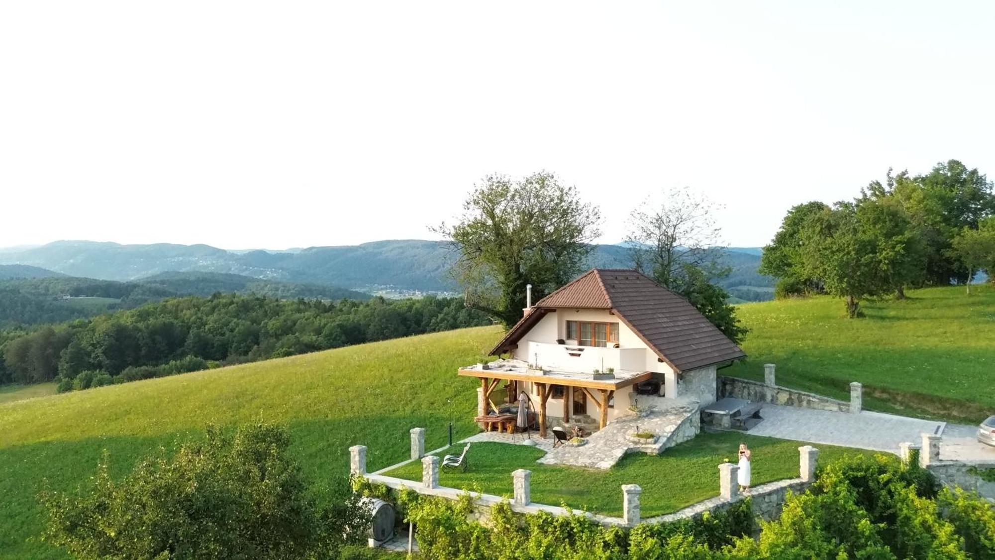 Zerko Holiday Home - Vineyard Chalet With Sauna And Jacuzzi Free Mirna Dış mekan fotoğraf